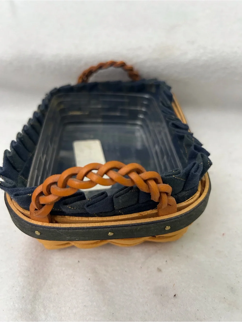 Longaberger 2002 Collectors Club Renewal Basket